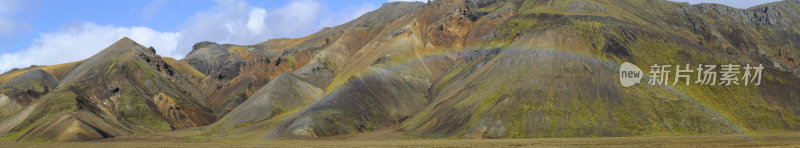 Landmannalaugar 彩虹全景